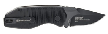 Smith & Wesson Knives 1219165 Special Ops Mini 1.90" Folding Drop Point Plain AUS-8A SS Blade Aluminum Handle