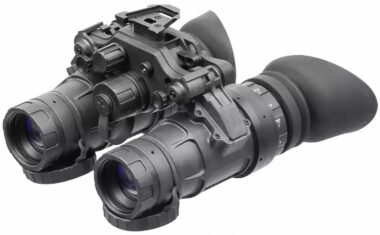 AGM Global Vision 12UN41284123111 UNVG Night Vision Goggles Black 1x 64-72 Ip/mm Resolution