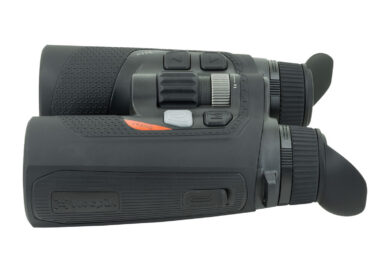 Nocpix QUESTH35R Quest H35R LRF Thermal Rangefinding Binocular Black 3x35mm, 640x480 12 Microns 60Hz Resolution, Zoom Digital 8x