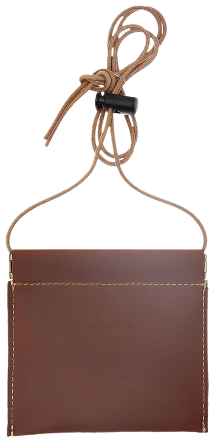 Riven 65700 Diaphragn Lanyard Call Holder Brown Leather