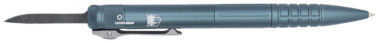 CobraTec Knives CNCOTFPGRYGEN2 Tactical Pen Gen II Gray Aluminum D2 Steel Blade, Includes Pocket Clip