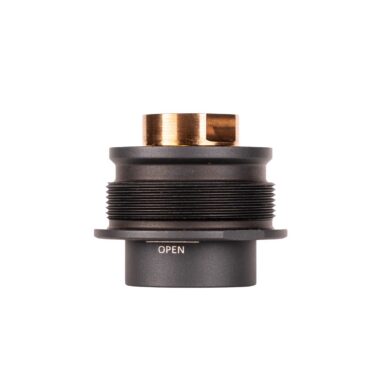 Rugged Suppressors RU3 3-Lug Mount  9mm Fits Black