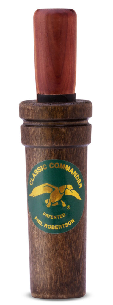 Duck Commander DC200 Classic Commander Open Call Double Reed, Mallard Hen Attracts Ducks, Natural Wood