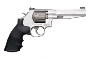 SMITH AND WESSON 986 9MM 5" SS AS 7RD #