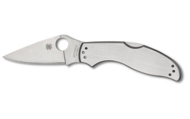 SPYDERCO UPTERN 2.82" SS SILVER