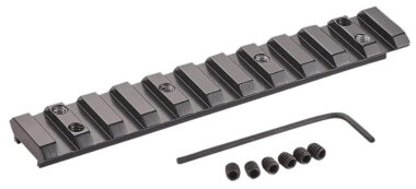 Henry HLPA001 Picatinny Adapter  Gloss Black 0 MOA