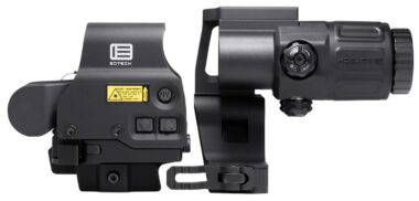 Eotech HHSSTC HHSSTC EXPS & G33 Magnifier Matte Black 1x/3x 1.20" x 0.85" 1 MOA Red Dot/68 MOA Ring