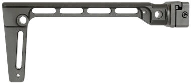 Midwest Industries MIARMSF Arm Brace Side Folding Stock Black 6061 Aluminum Fixed
