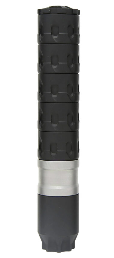 Odin Works SUP-NAV-22-2.0-BLK NAV 22 22LR/22Mag/17HMR 1.05" Black Aluminum/Stainless Steel 1/2"x28