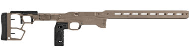 Mdt Sporting Goods Inc 116079FDE ACC Premier Gen2 Chassis Cerakote FDE Aluminum Fits Ruger American Rimfire 34.40" OAL