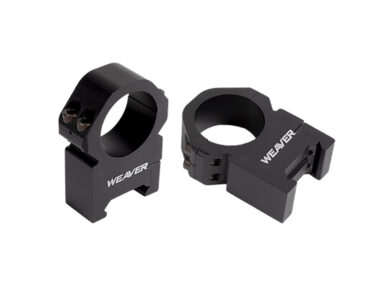 Weaver Mounts 48385 Precision  Black Aluminum 30mm Tube Low