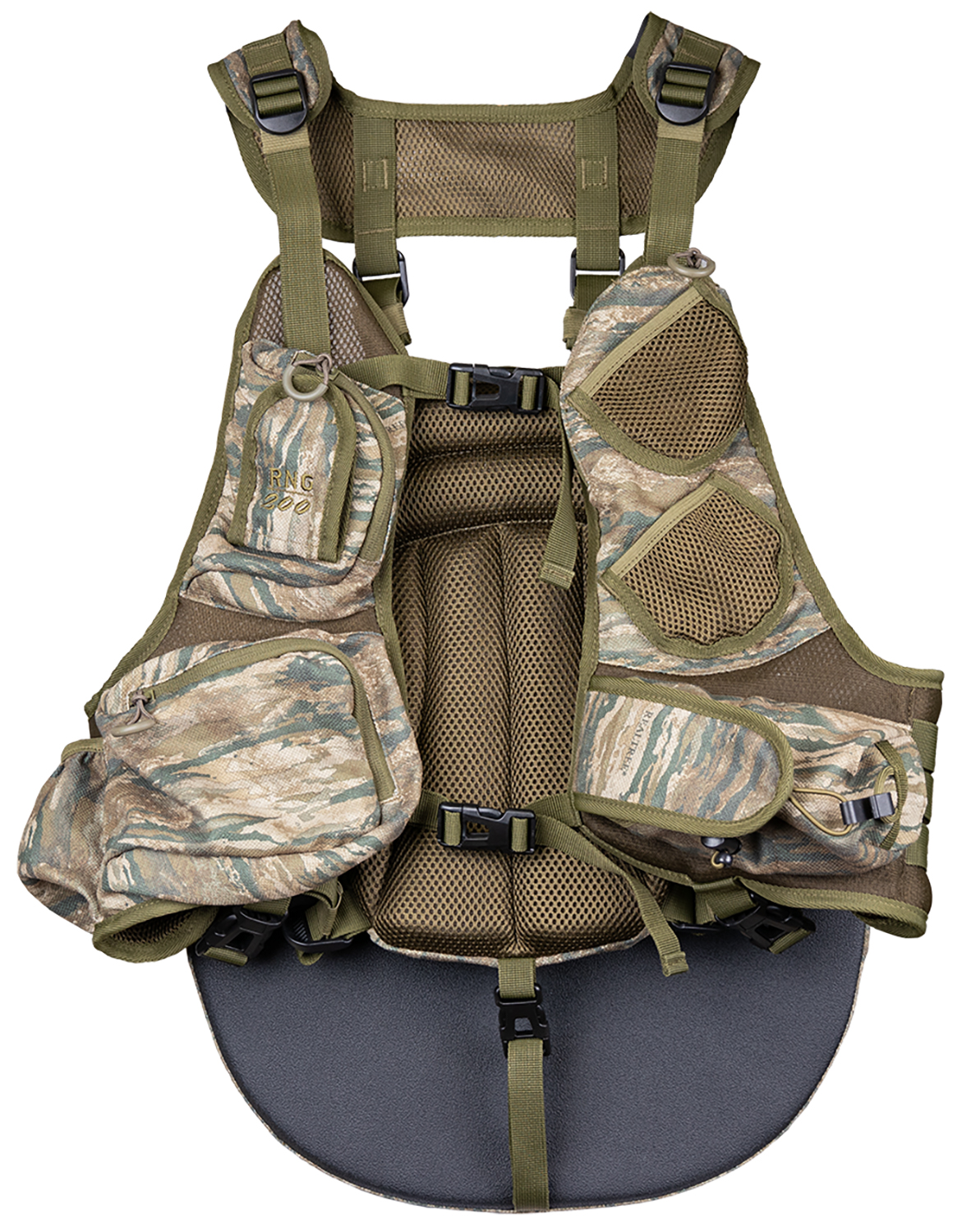 Moultrie KHT0228 Run N Gun Turkey Vest 200 Real Tree Edge