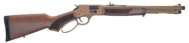 Henry H012XCW44M Explorer Carbine 44 Special/44 Mag 7+1 16.50" Burnt Bronze Cerakote Threaded Barrel, Burnt Bronze Cerakote Steel Drilled & Tapped Receiver, American Walnut Fixed w/Pistol Grip Stock