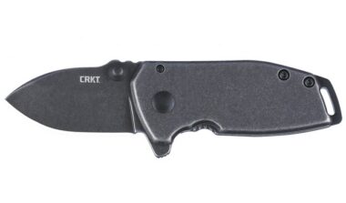 CRKT 2485KC   SQUID COMPACT     1.75 PLAIN   BLACK