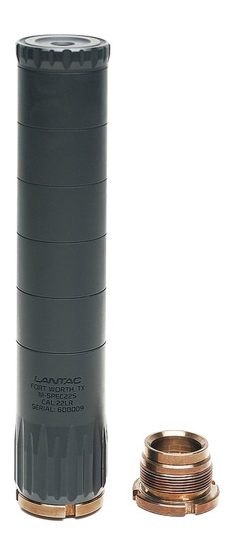 Lantac Usa 01-SUP-MSPEC556S M-Spec 223/5.56 Stainless Steel 1/2"x28