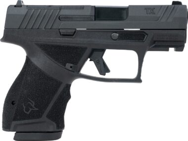 Taurus 1-TX9SC431 TX 9  Sub-Compact Frame 9mm Luger 13+1 3.40" Black Black Nitride Alloy Steel Optic Ready/Serrated Slide Black Stainless Steel Frame w/Picatinny Rail Interchangeable Backstrap Grip