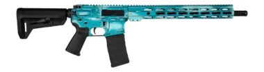 Shark Coast Tactical SCC101969ABRZCC Anime-15 *CA Compliant 5.56 NATO 10+1 16" Black Melonite Threaded Barrel, Aluminum Receiver w/Picatinny Rail, M-LOK Handguard, Magpul MOE SL Black Polymer Stock, M