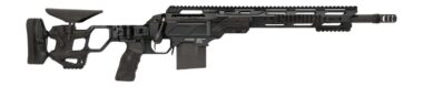 Cadex Inc CDXSSCOV308165CP20I2E1 CDX-SS Seven S.T.A.R.S. Covert Compact 308 Win 10+1 16.50" Black DLC Fluted Threaded Barrel, Black Cerakote Receiver w/Picatinny Rail, M-LOK Handguard, Black Folding S