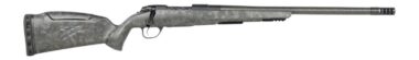 Fierce Firearms  CT Rage LR Full Size 6.5 PRC 4+1 24" Carbon Fiber Match Grade Threaded Barrel, Black Cerakote Titanium Drilled & Tapped Receiver, Picatinny Rail Forend, Carbon Matrix Push Button Adj