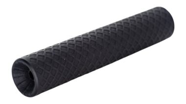 Off Grid Suppressors SCORPIUS-BLK Scorpius 22 LR/22 Mag17 HMR/5.7x28 1" Black Titanium 1/2x28"