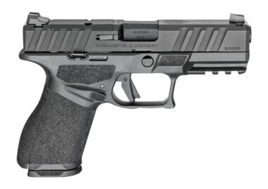 Springfield Armory ECA9409B Echelon Alpha 40.C 9mm Luger 15+1 4" Black Melonite Barrel & Optic Ready/Serrated Slide, Black Polymer Frame w/Picatinny Rail Adaptive Texture Grip