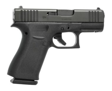 Glock PX4350203FR G43X  9mm Luger 15+1 3.41" Black GMB Barrel, Black Steel Serrated w/Optic Slide, Black Polymer Frame w/Accessory Rail, Ambidextrous