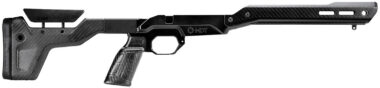 Mdt Sporting Goods Inc 107837BCF HNT26 Chassis System Black Carbon Fiber Fits Howa 1500 SA/ Weatherby Vanguard Compatible w/ AICS Mags Short Action Standard