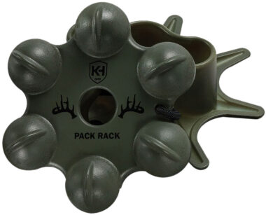 Knight & Hale KHD1019 Pack Rack Attracts Deer Species Dark Green Plastic