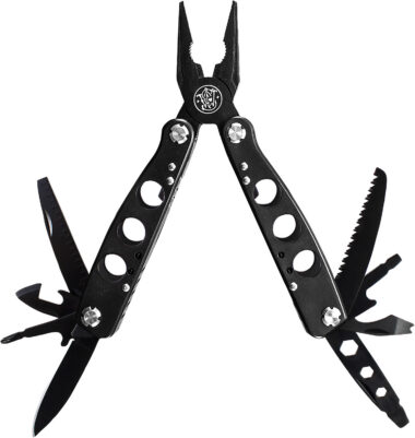 Smith & Wesson Knives SWMT1CP Multi-Tool  Black 6.50" Long Includes Case