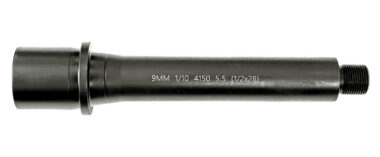 Lead & Steel Llc LS9MM5.5-28 AR9 9mm Straight Profile Black Nitride Chrome Moly Vanadium