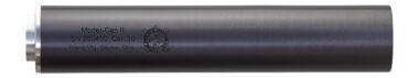 Inland MFG ICANII556 5.56 Black Stainless Steel 1/2"x28