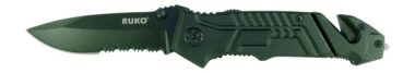 RUKO RUK0144S        440A 3-1/4"BLK RUBBER FOLDING