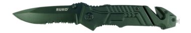 RUKO RUK0144S-CS     440A 3-1/4"BLK RUBBER FOLDING