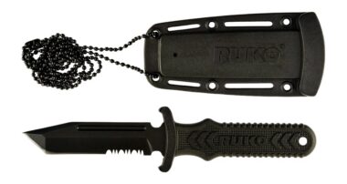 RUKO RUK0098 440A TIN 3"NECK/BOOT KNIFE