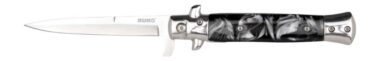 RUKO RUK0184BP    420A 4"BLK PEARL ACRYLIC FOLDING