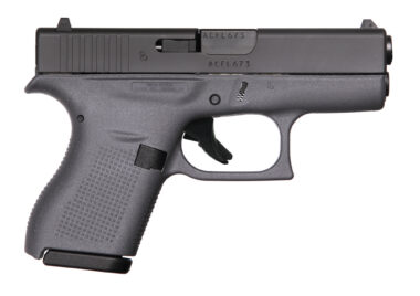 GLOCK G42 G3 GRAY 380ACP 6+1 3.25  #