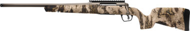 Savage Arms 32347 Axis 2 Pro Compact 7mm-08 Rem 4+1 20" Gun Metal Bronze Cerakote Heavy Sporter Threaded Barrel & Picatinny Rail Carbon Steel Receiver, Fixed Western Camo Synthetic Stock, Left Hand