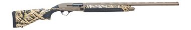 Pointer FT21FDESGB20 Field Tek FT21 Semi-Auto 3" 5+1 28" Flat Dark Earth Cerakote Vent Rib Barrel & Aluminum Receiver, Fixed Mossy Oak Shadow Grass Blades Synthetic Stock
