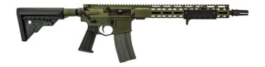 Griffin Armament MK1PATROLWHG-W MK1 Patrol 223 Wylde 30+1 14.50" Black Anodized Barrel, Warhawk Green Anodized Aluminum Receiver w/Picatinny Rail, M-LOK Handguard, Griffin Extreme Condition Black Poly