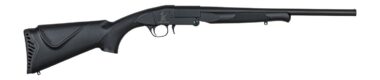 Crickett KSA4120S Jr. 20 Gauge Break Open 3" 1rd 18.50" Single Shot Barrel, Fixed Black Synthetic Stock, Right Hand