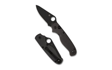 SPYDERCO BUTTONUP CF PE 3.27" BLK