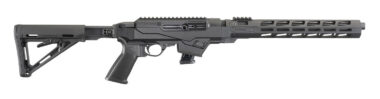 Ruger 19126 PC Carbine *State Compliant 9mm Luger 10+1 16.12" Fluted Barrel, Type III Hard Coat Anodized Aluminum Alloy Receiver, Fixed Magpul MOE Stock, M-Lok Accessory Slots, Optics Ready
