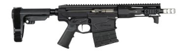 Nemo Arms OMENNM-S8 Omen Nitemare 300 Win Mag 14+1 8" Black Threaded Barrel, Black Aluminum Receiver w/Picatinny Rail, M-LOK Handguard, Black Polymer SB Tactical SBA3 Brace, Black Magpul MIAD Grip